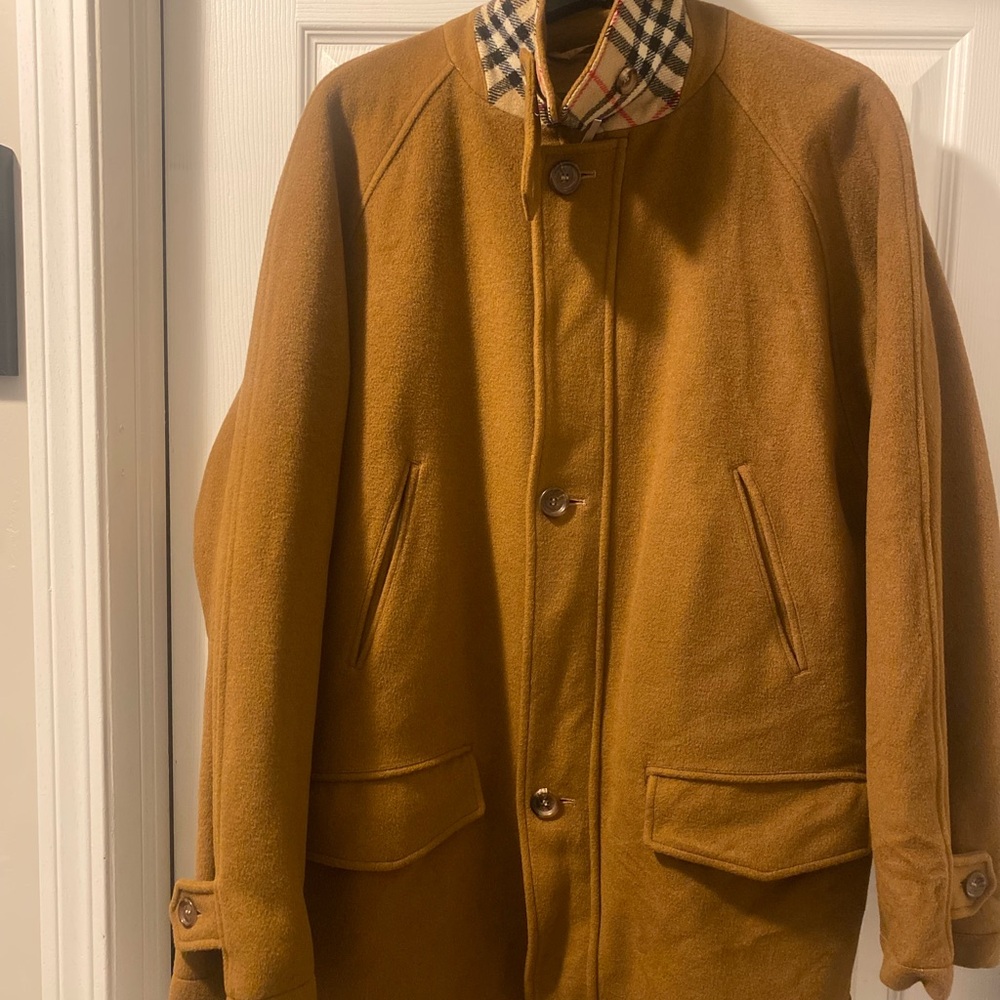 Burberry Cashmere Pea Coat